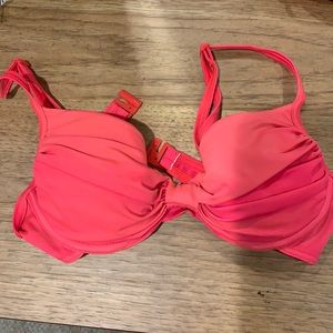 ASOS push-up Demi bikini pink